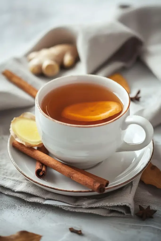 Clove Tea for Weight Loss – Burn Belly Fat While You Sleep 14 Served clove tea for weight loss with lemon and ginger slice