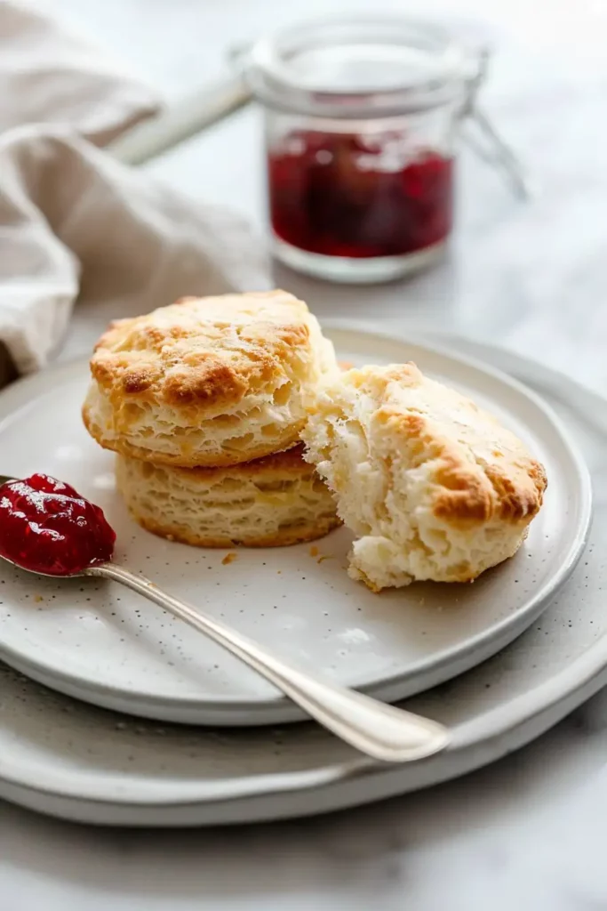 Cottage Cheese Biscuit Recipe 8 Fluffy biscuit filled with raspberry jam