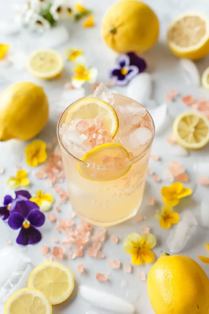 The Himalayan Pink Salt Trick Recipe for Weight Loss: Simple Daily Reset 6 Himalayan pink salt trick recipe for weight loss with flowers and citrus